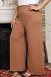  Wide Leg Pants with Pockets Bazaarbey