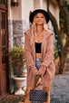 Collared Neck Button-Up Cardigan with Pockets Trendsi