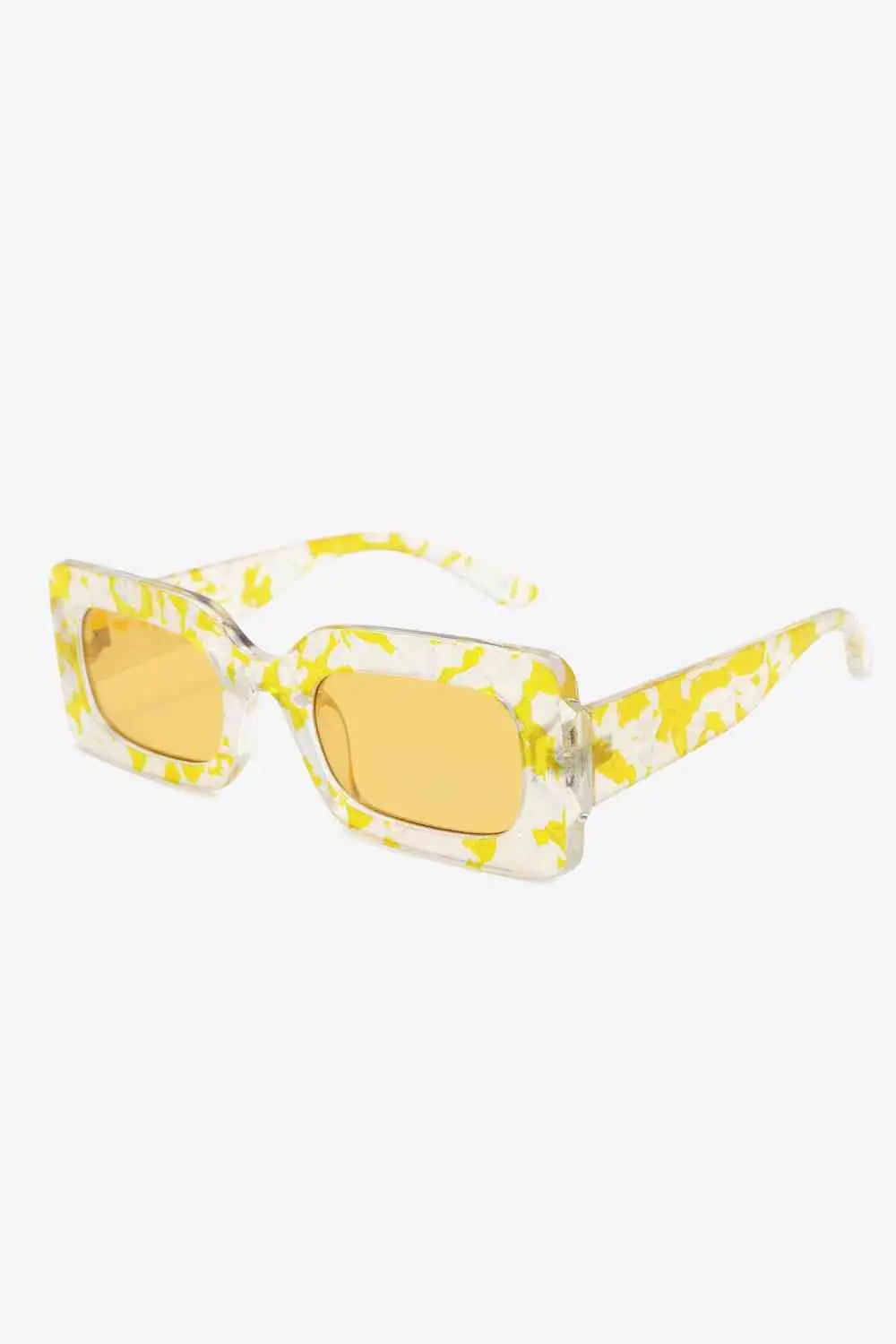 Tortoiseshell Rectangle ycarbonate Sunglasses Trendsi