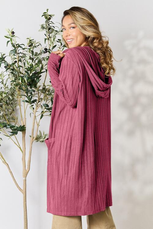   Hooded Sweater Cardigan Bazaarbey