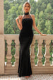 Lace Detail Sleeveless Maxi Dress Bazaarbey