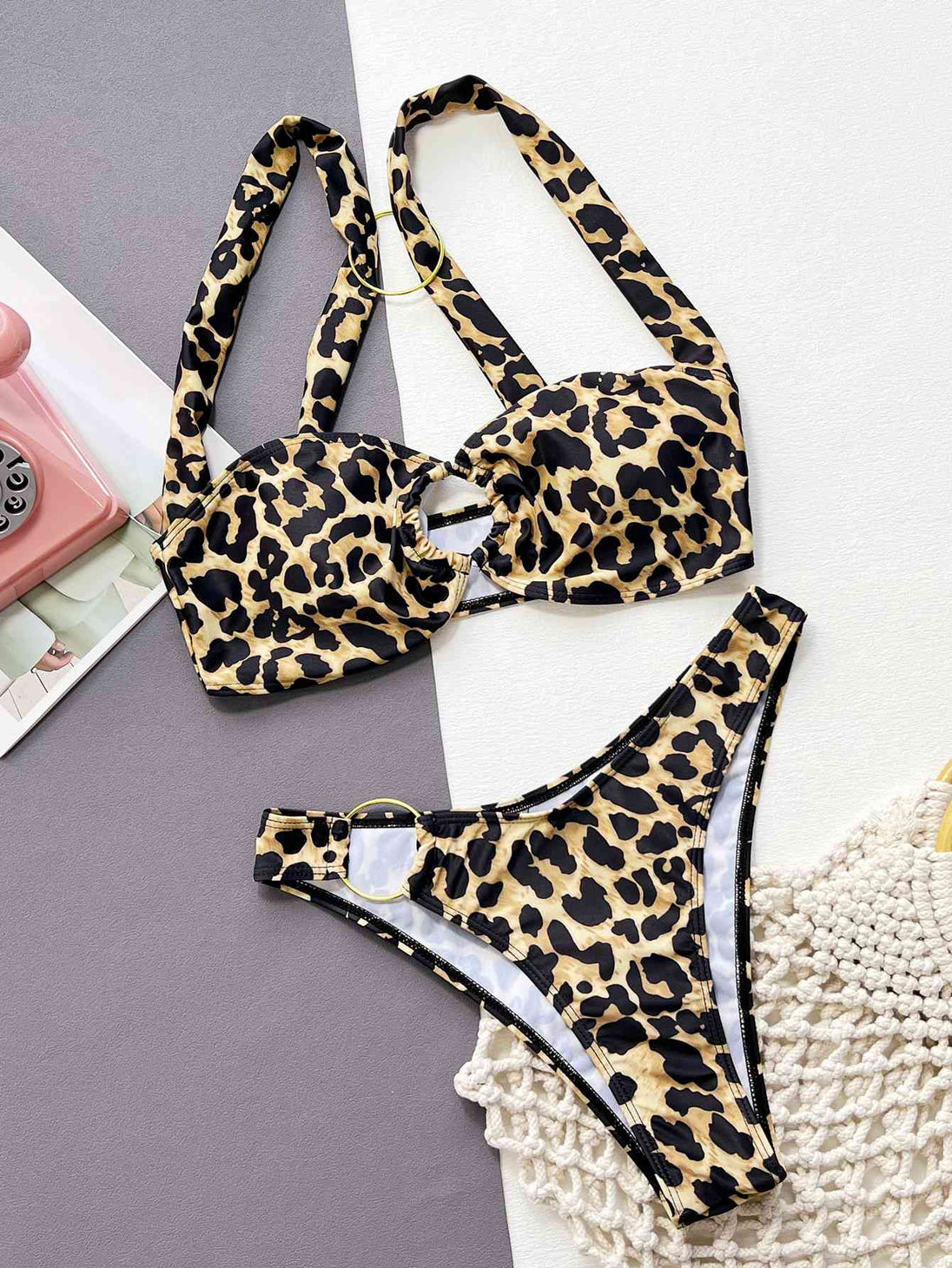  Ring Detail Bikini Set Bazaarbey