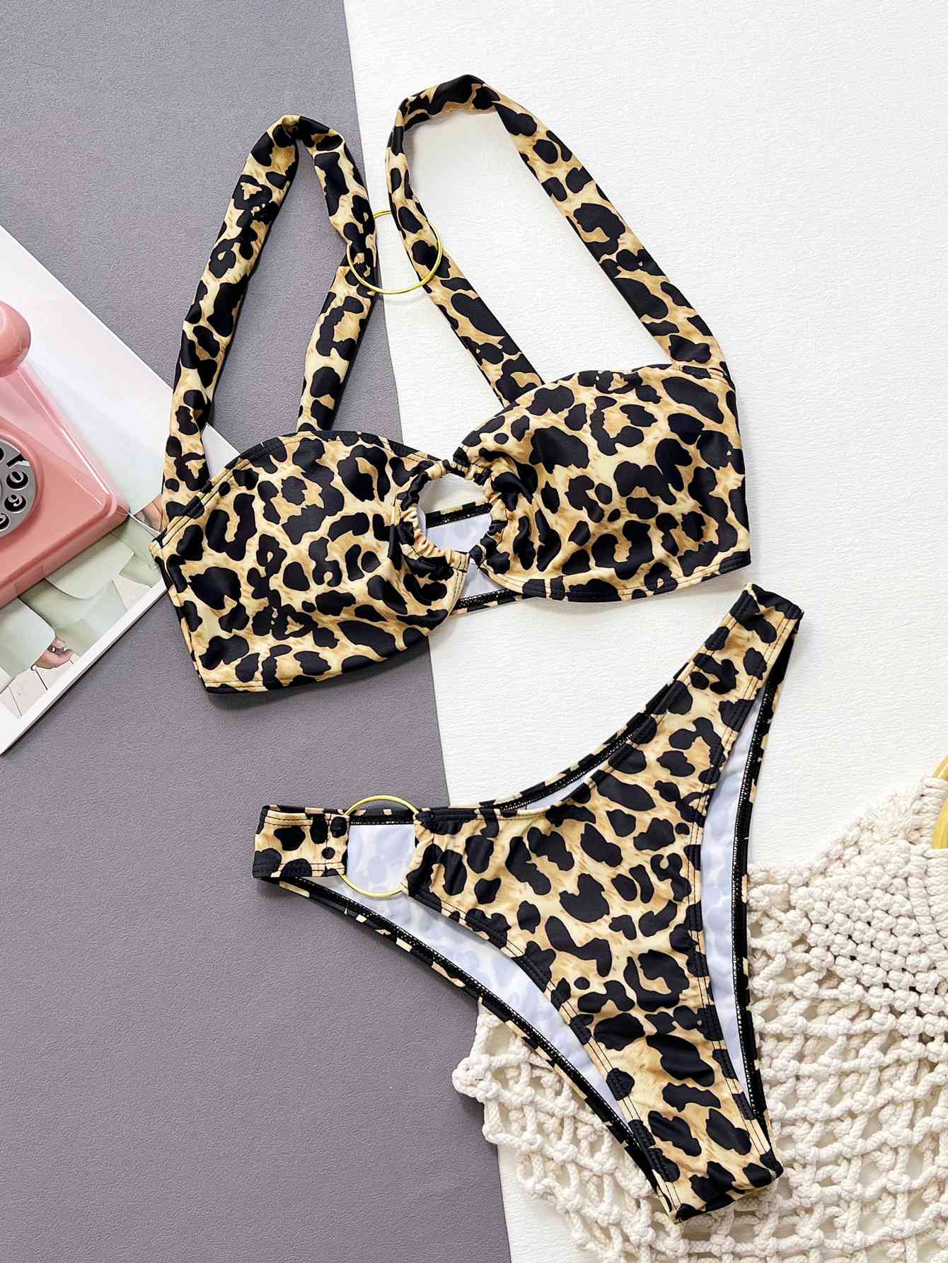  Ring Detail Bikini Set Bazaarbey