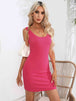 Scoop Neck Sleeveless Bodycon Dress Bazaarbey
