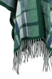 Cloak Sleeve Fringe Detail Poncho Bazaarbey