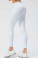 Wide Waistband Slim Fit Active Leggings Bazaarbey