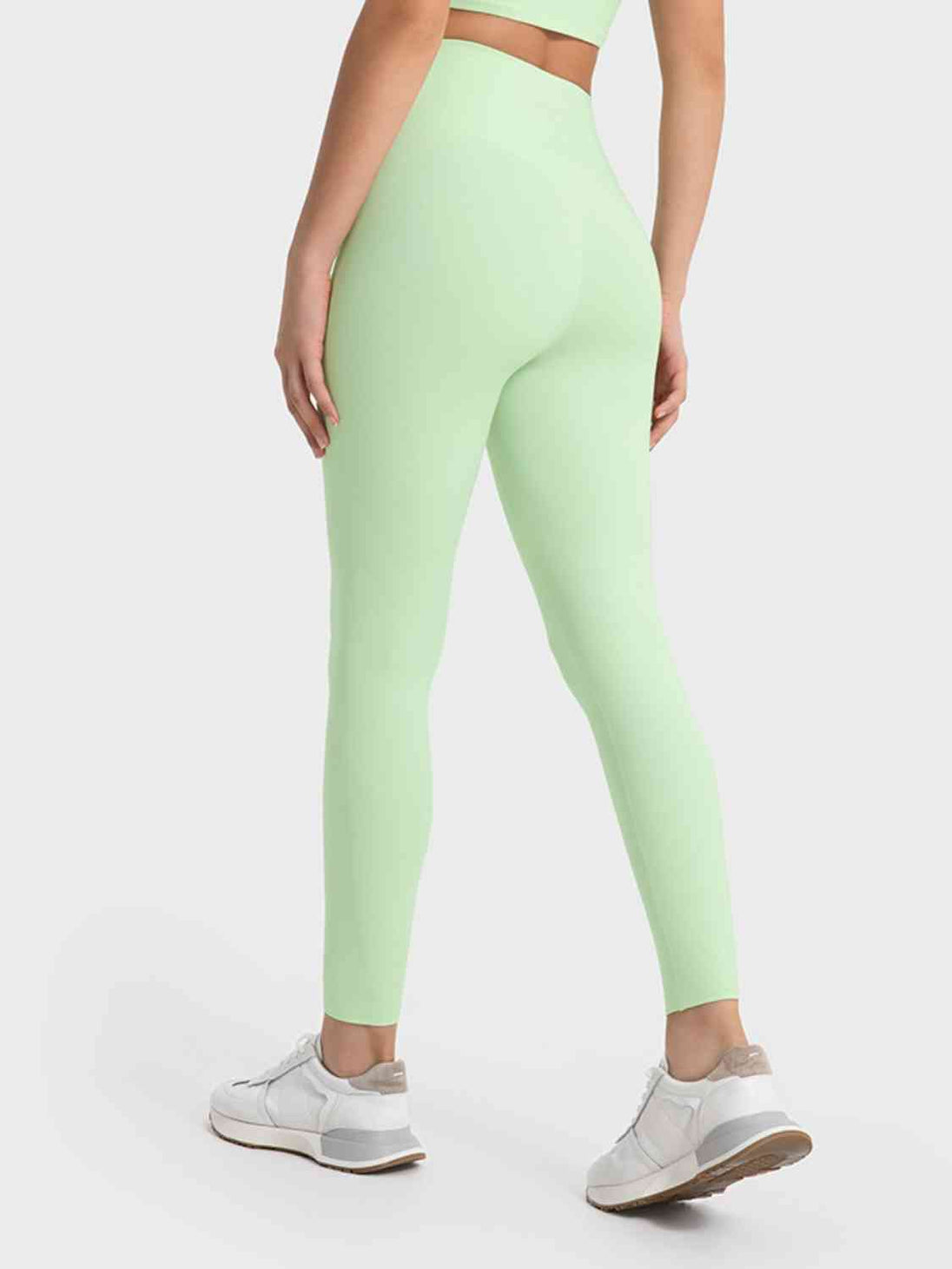 Wide Waistband Sports Leggings Bazaarbey