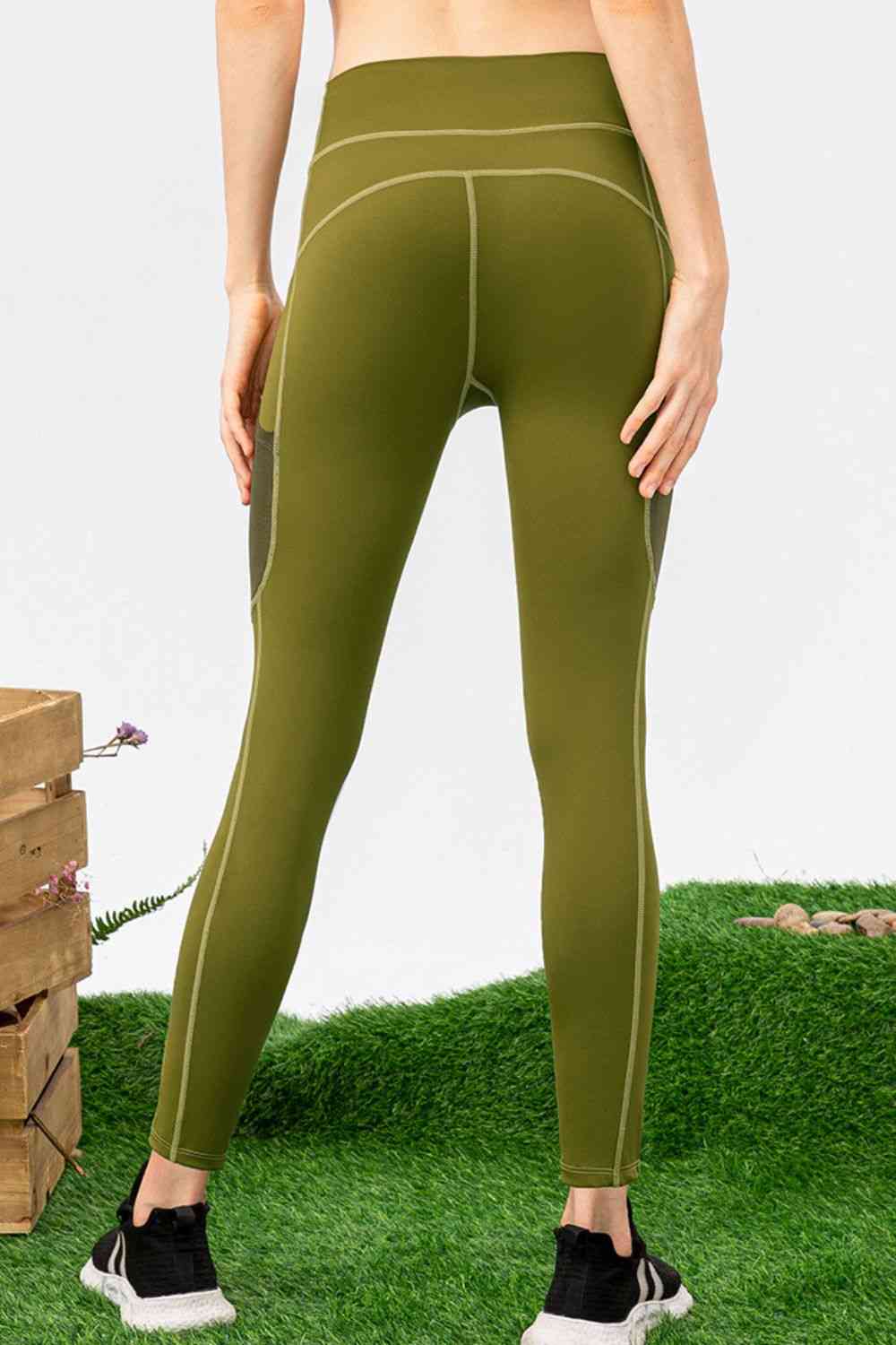 High Waist Slim Fit Long Sports Pants Bazaarbey