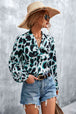 Printed Tie Neck Puff Sleeve Blouse Bazaarbey