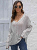  V-Neck Sweater Trendsi