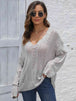  V-Neck Sweater Trendsi