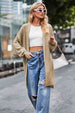  Dropped Shoulder  Cardigan Bazaarbey