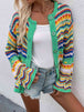 Chevron Stripes  Cardigan Bazaarbey
