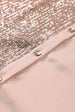 Sequin Button Front High-Low Shirt Dress -BazaarBey - www.shopbazaarbey.com