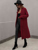  Waffle Knit  Duster Cardigan With Pockets Trendsi
