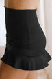 Ruffle Hem Swim Skort Bazaarbey