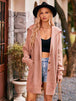 Dropped Shoulder Long Sleeve Cardigan Trendsi