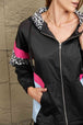    Zip-Up Hooded Jacket Trendsi