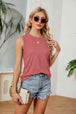 Round Neck Tank Top Bazaarbey
