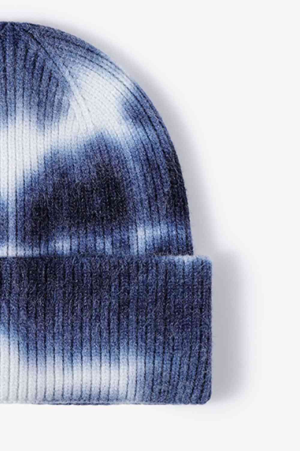 Tie-Dye Cuffed Knit Beanie Trendsi