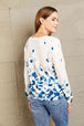  Floral Button Front Round Neck Cardigan Trendsi
