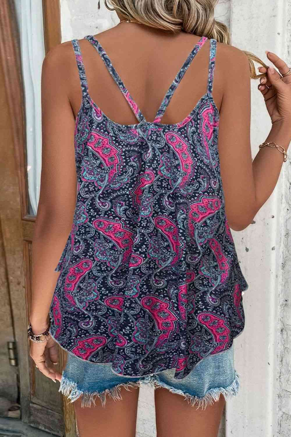Scoop Neck Double-Strap Cami Bazaarbey