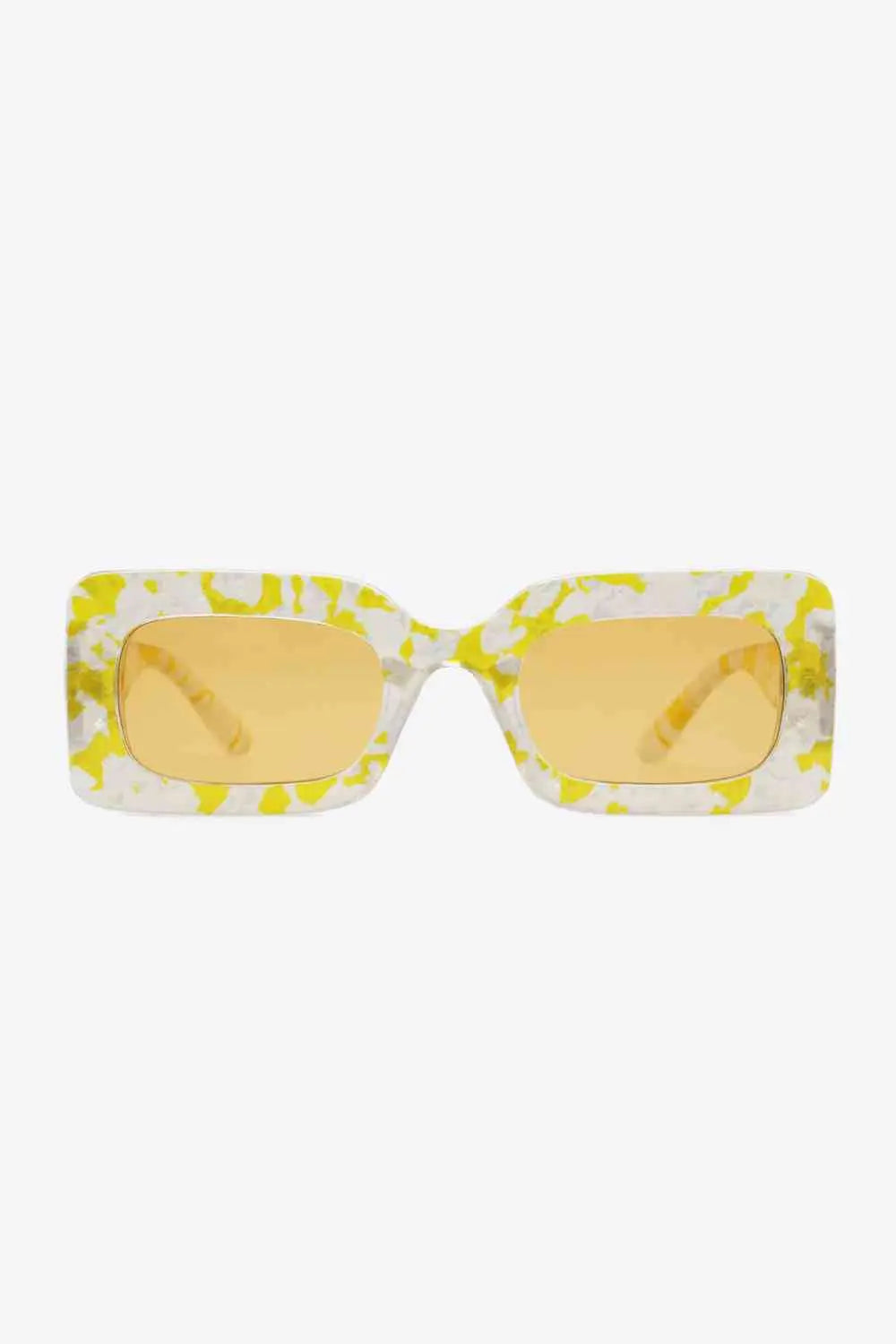Tortoiseshell Rectangle ycarbonate Sunglasses Trendsi