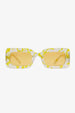 Tortoiseshell Rectangle ycarbonate Sunglasses Trendsi