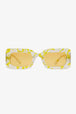 Tortoiseshell Rectangle ycarbonate Sunglasses Trendsi