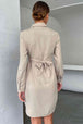 Tie-Back Curved Hem Shirt Dress -BazaarBey - www.shopbazaarbey.com