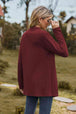 Open Front Long Sleeve Cardigan Bazaarbey
