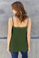  Full Size Lace Trim V-Neck Cami Bazaarbey