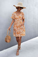 Printed Button down Pocketed Dress -BazaarBey - www.shopbazaarbey.com