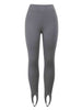 Ribbed Mid Waist Leggings Bazaarbey