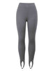 Ribbed Mid Waist Leggings Bazaarbey