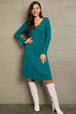  Full Size Chevron Upper Bodycon Midi Dress -BazaarBey - www.shopbazaarbey.com