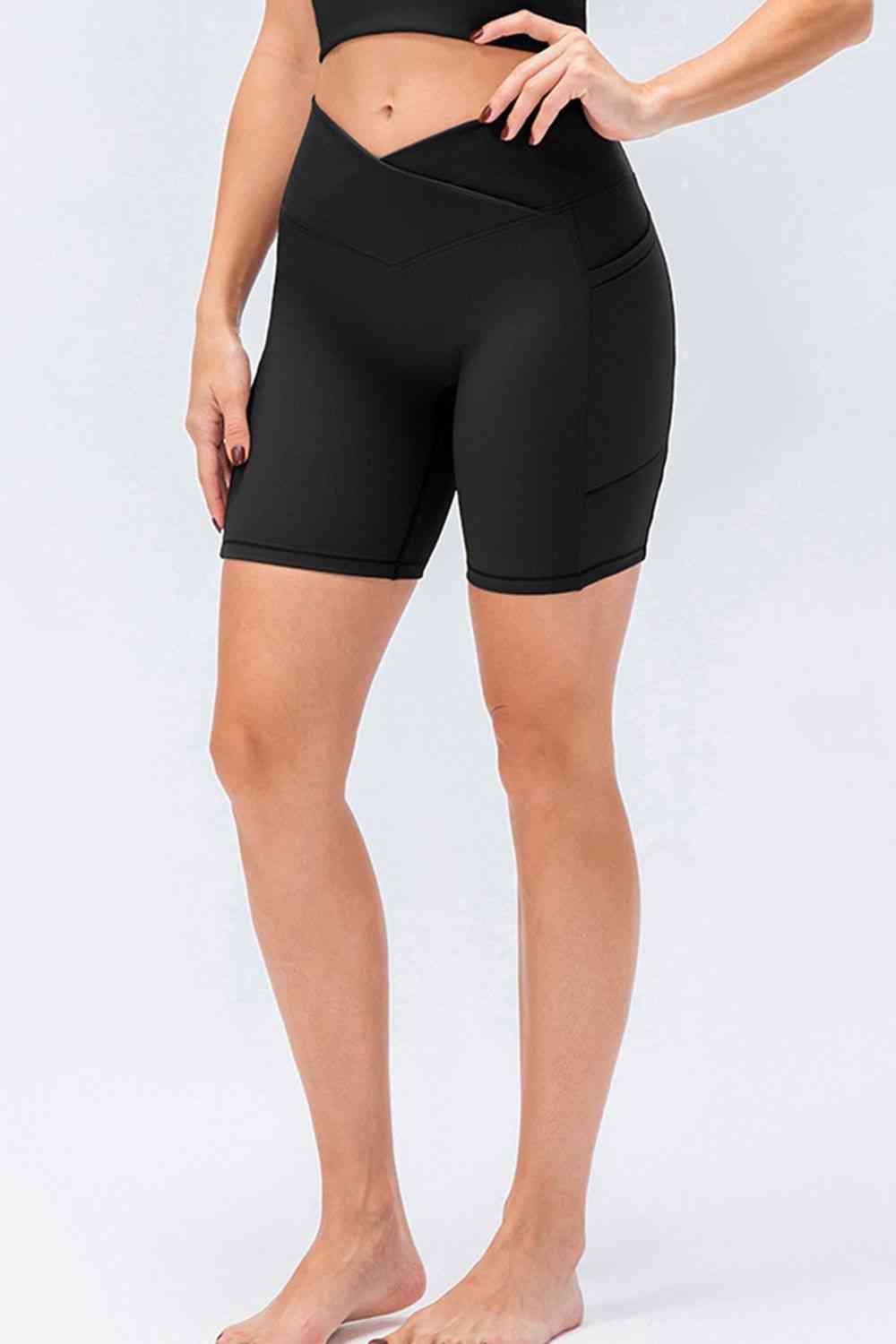 Slim Fit V-Waistband Sports Shorts Bazaarbey