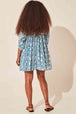 Floral Tie Neck Lantern Sleeve Dress -BazaarBey - www.shopbazaarbey.com