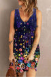 Scoop Neck Buttoned Sleeveless Magic Dress with Pockets -BazaarBey - www.shopbazaarbey.com