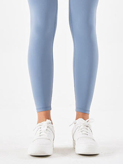 Wide Waistband Sports Leggings Bazaarbey