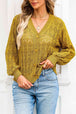 Openwork V-Neck Cardigan Bazaarbey