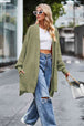  Dropped Shoulder  Cardigan Bazaarbey