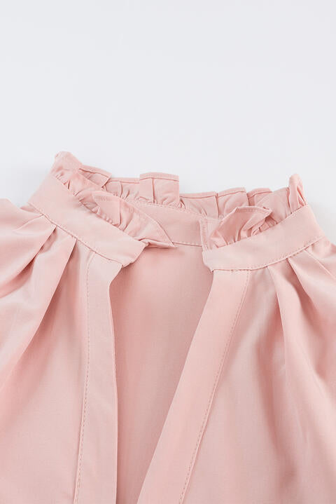 Notched Neck Tiered Dress -BazaarBey - www.shopbazaarbey.com