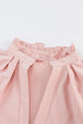 Notched Neck Tiered Dress -BazaarBey - www.shopbazaarbey.com