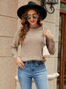 Round Neck Raglan Sleeve Sweater Bazaarbey