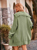 Dropped Shoulder Long Sleeve Cardigan Trendsi