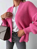 Open Front Dropped Shoulder Cardigan Bazaarbey