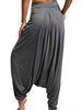 Tied Mid Waist Long Harem Pants Bazaarbey