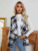 Plaid  Vest Trendsi