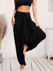 Tied Mid Waist Long Harem Pants Bazaarbey